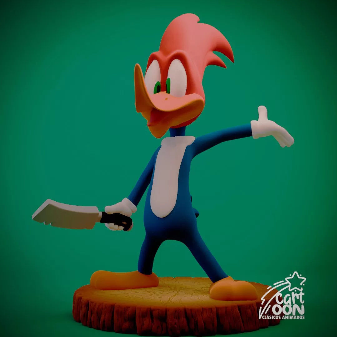 Pajaro loco (Woody Woodpecker)